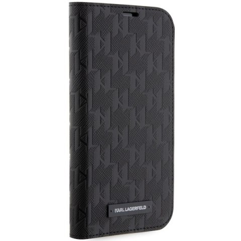 Etui na telefon iPhone 14 Pro Max Karl Lagerfeld Saffiano Monogram