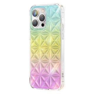 Etui iPhone 14 Pro Max Kingxbar tęczowe Miya