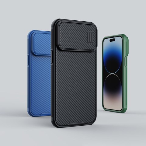 Etui na telefon iPhone 14 Pro Max Nillkin CamShield S fioletowe