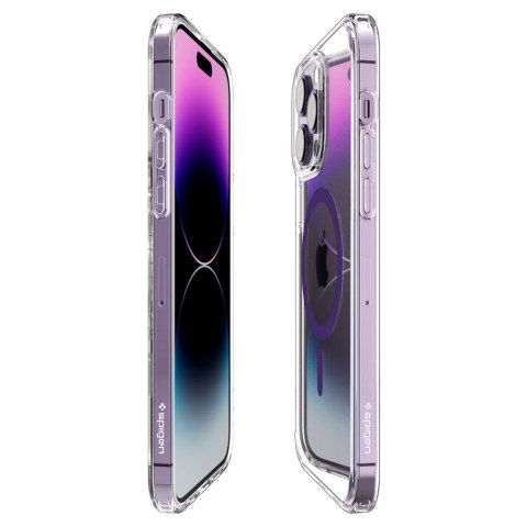 Etui na telefon iPhone 14 Pro Max Spigen Ultra Hybrid MagSafe fioletowe