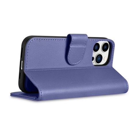 Etui na telefon iPhone 14 Pro Max iCarer Wallet Anti-RFID jasnofioletowe