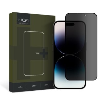 Szkło prywatyzujące iPhone 14 Pro Max Hofi Anti Spy Glass Pro+ Privacy