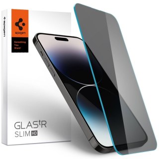 Szkło prywatyzujące iPhone 14 Pro Max Spigen GLAS.tR Slim Privacy