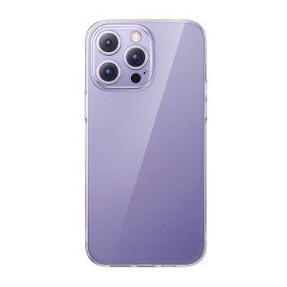 Etui iPhone 14 Pro Max Baseus Crystal Clear (transparentne) + szkło hartowane + zestaw czyszczący