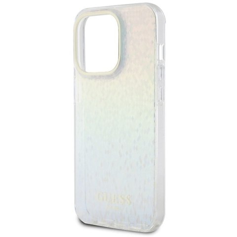 Etui na telefon iPhone 14 Pro Max Guess wielokolorowe IML Mirror Disco