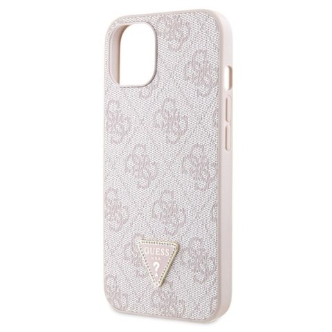 Etui na telefon iPhone 14 Pro Max Guess różowe hard case Crossbody