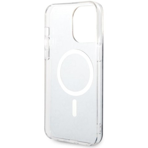 Etui na telefon iPhone 14 Pro Max Guess 4G MagSafe czarne