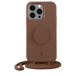 Etui Just Elegance PopGrip Apple iPhone 14 Pro Max brązowy/brown sugar 30155