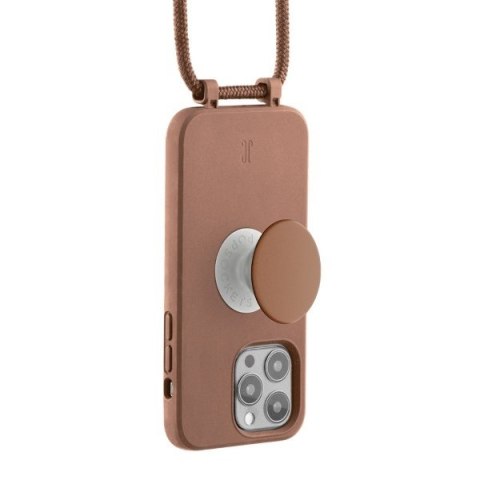 Etui Just Elegance PopGrip Apple iPhone 14 Pro Max brązowy/brown sugar 30155