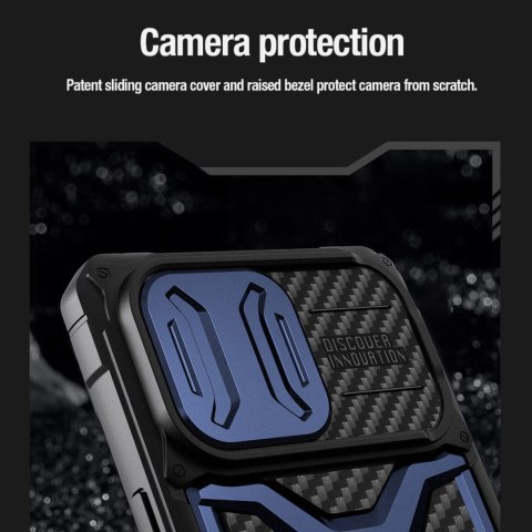 Etui na telefon iPhone 14 Pro Max Nillkin Adventurer Pro Case czarne