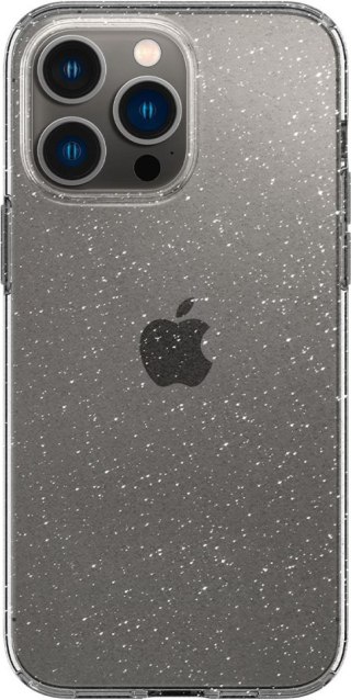 Etui na telefon iPhone 14 Pro Spigen Liquid Crystal przezroczyste brokatowe