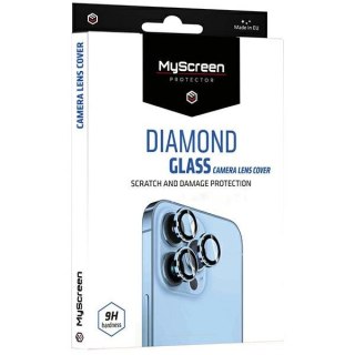 Szkło hartowane na obiektyw aparatu MyScreen Diamond Glass Camera Lens Cover Apple iPhone 14 Pro/14 Pro Max czarny/black