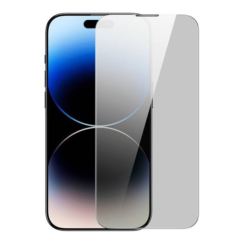 Szkło hartowane iPhone 14 Pro Max Baseus Crystal + zestaw czyszczący