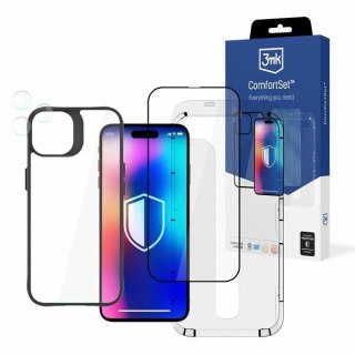 Etui na telefon Apple iPhone 14 Pro Max + szkło 3MK Comfort Set 4in1