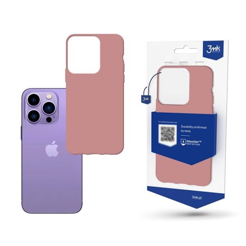 Etui na telefon iPhone 14 Pro 3MK Matt Case liczi - Ochrona i styl