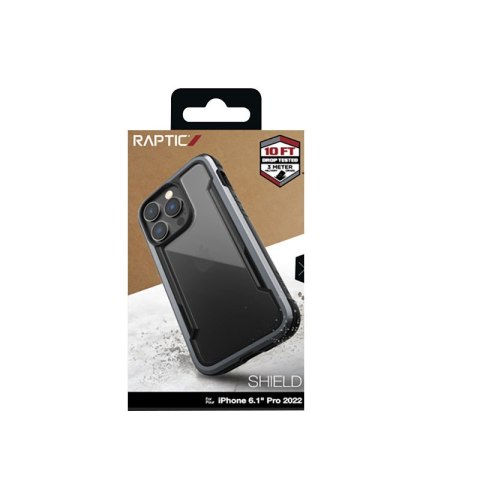 Etui na telefon iPhone 14 Pro X-Doria Raptic Shield czarne