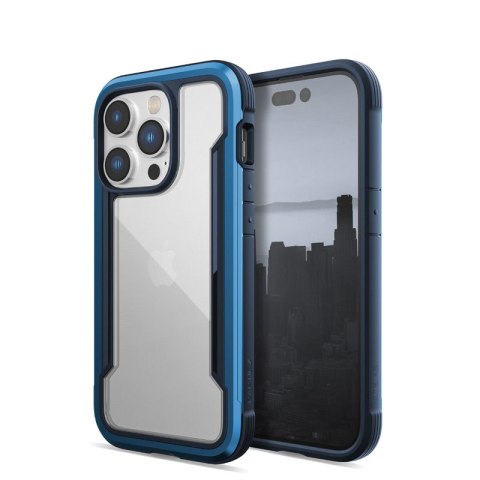 Etui na telefon iPhone 14 Pro X-Doria Raptic Shield niebieskie