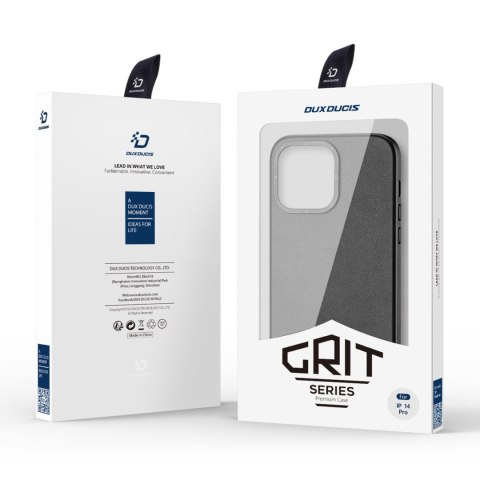 Etui na telefon iPhone 14 Pro Dux Ducis Grit MagSafe czarny