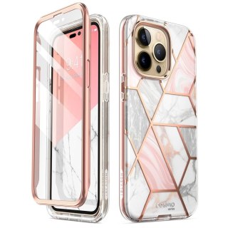 Etui na telefon iPhone 14 Pro Supcase Cosmo Marble - Ochrona i styl