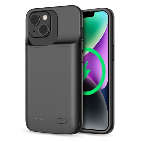 Etui na telefon iPhone 14/14 Pro Tech-Protect PowerCase 4800mAh czarne