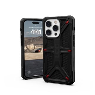 Etui na telefon iPhone 14 Pro UAG Monarch kevlar czarne