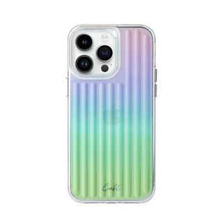 Etui na telefon iPhone 14 Pro UNIQ Coehl Linear opalowy iridescent