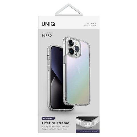 Etui na telefon iPhone 14 Pro UNIQ LifePro Xtreme opal - trwałe i stylowe