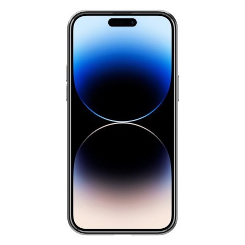 Etui na telefon iPhone 14 Pro Spigen Optik Crystal szare chromowane