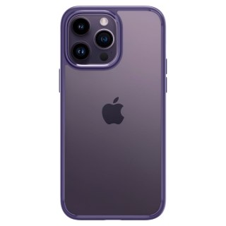 Etui na telefon iPhone 14 Pro Spigen Ultra Hybrid głębokie fioletowe