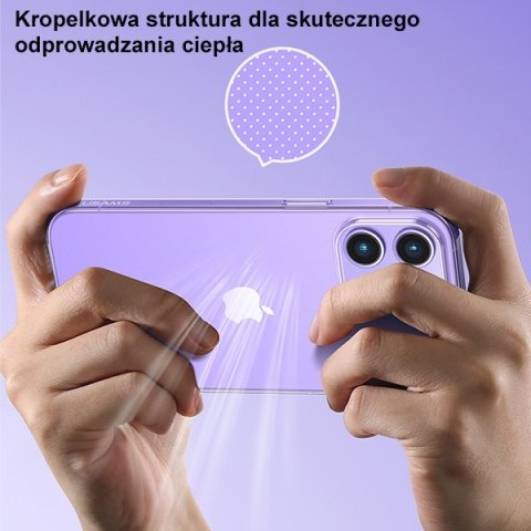 Etui na telefon iPhone 14 Pro USAMS Primary przezroczyste - ochrona