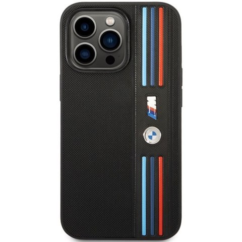 Etui na telefon iPhone 14 Pro BMW czarne Tricolor M Collection