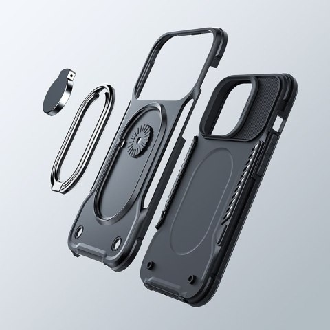 Etui iPhone 12 mini Joyroom zielone (Frigate Series)