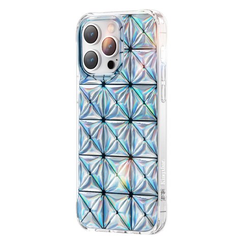 Etui na telefon iPhone 14 Pro Kingxbar Miya laser kolor 360° ochrony