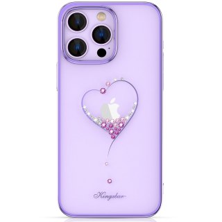 Etui na telefon iPhone 14 Pro Kingxbar Wish fioletowe - styl i ochrona