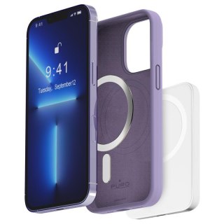 Etui na telefon iPhone 14 Pro PURO ICON MAG MagSafe fioletowe Tech Lavender