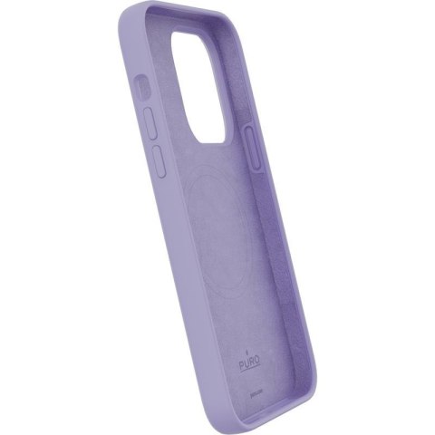 Etui na telefon iPhone 14 Pro PURO ICON MAG MagSafe fioletowe Tech Lavender