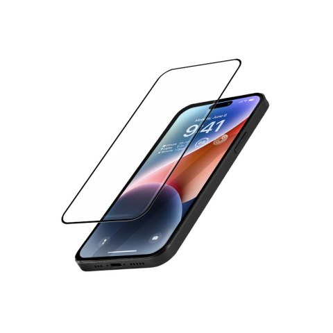 Szkło hartowane iPhone 14 Pro Crong 3D Armour Glass z ramką instalacyjną