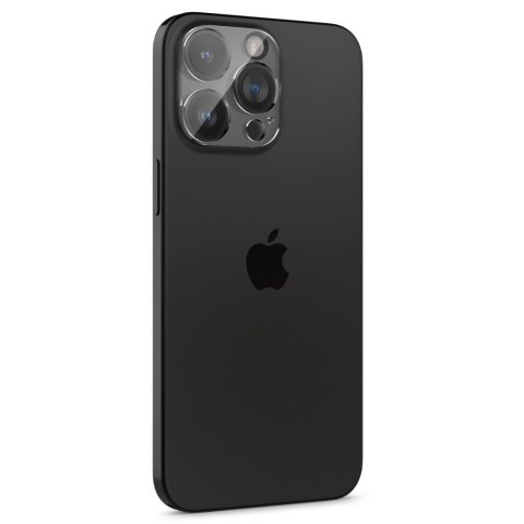 Szkło hartowane iPhone 14 Pro / 14 Pro Max / 15 Pro / 15 Pro Max Spigen Optik.tr Ez Fit Camera Protector Crystal Clear