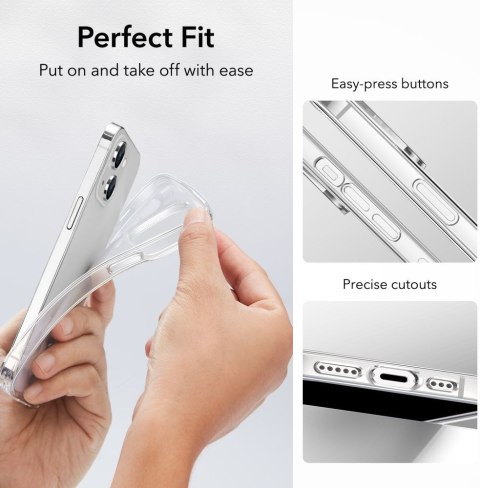 Etui na telefon iPhone 14 Plus / 15 Plus ESR Project Zero przezroczyste