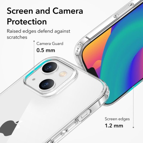 Etui na telefon iPhone 14 Plus / 15 Plus ESR Project Zero przezroczyste