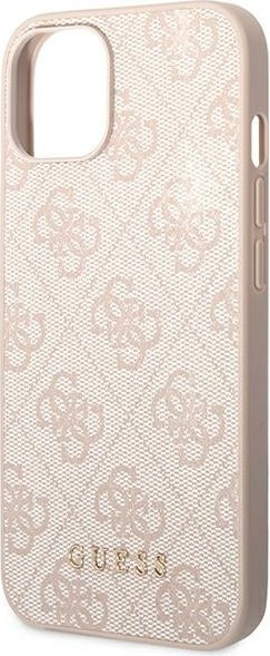 Etui na telefon iPhone 14 Plus/15 Plus Guess różowe hardcase 4G