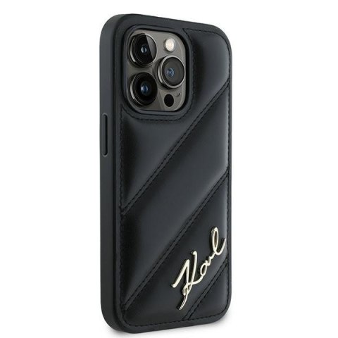 Etui na telefon iPhone 14 Pro Karl Lagerfeld czarne hardcase