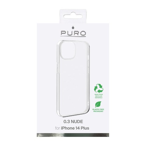 Etui iPhone 14 Plus / 15 Plus PURO 0.3 Nude przezroczysty