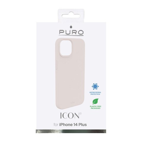 Etui PURO ICON Cover Apple iPhone 14 Plus / 15 Plus (piaskowy róż)