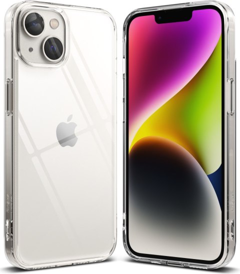 Etui na telefon iPhone 14 Plus / 15 Plus Ringke Fusion przezroczyste