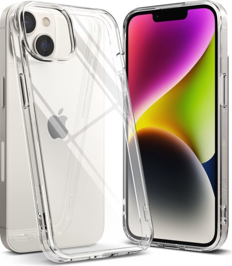 Etui na telefon iPhone 14 Plus / 15 Plus Ringke Fusion przezroczyste