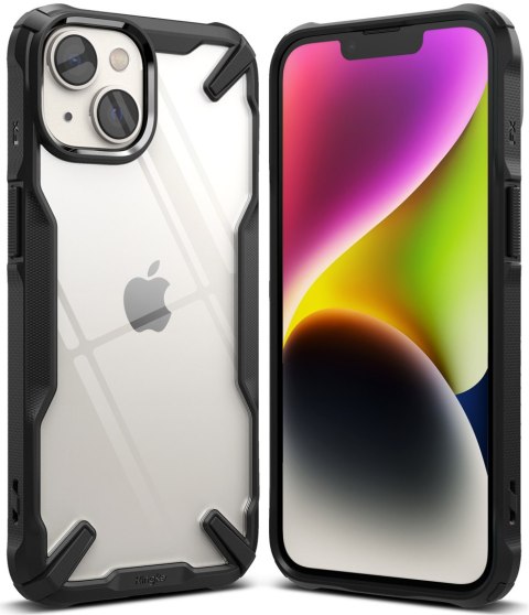 Etui na telefon iPhone 14 Plus / 15 Plus Ringke Fusion-X czarne