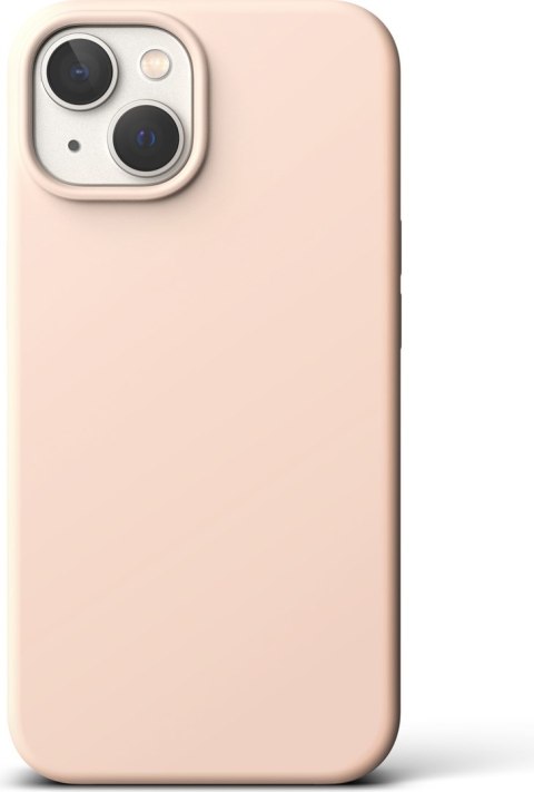 Etui na telefon iPhone 14 Plus / 15 Plus Ringke Silicone różowe