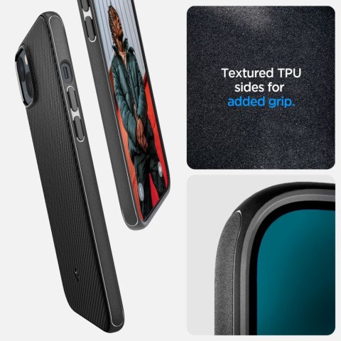 Etui iPhone 14 Plus / 15 Plus Spigen Mag Armor matowe czarne