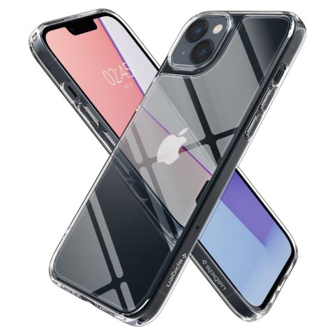 Etui na telefon iPhone 14 Plus / 15 Plus Spigen Quartz Hybrid przezroczyste